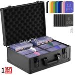 Graded Card Case Storage Box Portable 3"x4" Toploaders Trading Sports MTR Cards