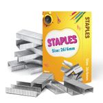 Staples 5000 Office Size 26/6 Standard Fit 26/6mm Staples for Desktop Staplers