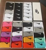 Nike 5 Pairs Sports Cotton Casual Mid-Tube Socks Multi-Color UK STOCK