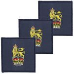 BRITISH ARMY GENERAL STAFF KINGS TUDOR CROWN x3 TRF PACK