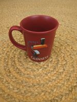 Guinness Toucan Large Red Embossed 3D Relief Mug Official Merchandise