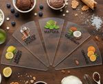16 Custom Gelato Flavor Tags, Acrylic Ice Cream Markers, Display Labels