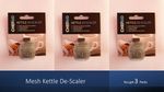 3 x Mesh Kettle Descaler Furring Scale Remover Ball 
