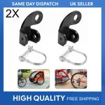 2x Bicycle Steel Hitch Bike Trailer Hitch Coupler for Burley Trailers Attachment
