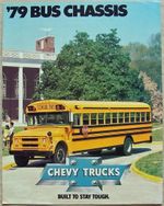 CHEVROLET BUS CHASSIS USA Sales Brochure For 1979 #3819 July 1978