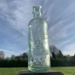 Traditional Glass Bottle Haigh & Howard Mossley Old Glass Bottle