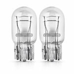 2x 580 T20 W21/5W Halogen Bulbs 12V | OEM 7443 DRL & Side Light Pair