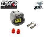 DWR 2 PIN WIRE QUAD ATV WATER COOLANT TEMPERATURE SENSOR CONNECTOR PLUG YAMAHA