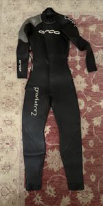 orca predator2 women’s swimming wetsuit size xs