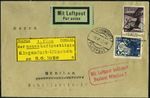 FIRST AND OPENING FLIGHTS 3.6.1929, Klagenfurt-Munich, superb letter