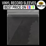 12 inch Outer Record Blake Sleeves Plastic Vinyl LP Clear Gatefolds Album Covers
