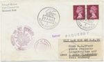 GB 1974 extremely rare combination of ship mail & First Flight COLOGNE - JAMAICA