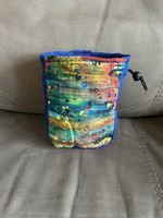 Rock Climbers Chalk Bag painting  design