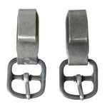 Authentic Reproduction WW2 German Army Y-Strap Buckle - Pair-Stamped Steel