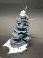 1/350 IJN Hiei Bridge (Superstructure)
