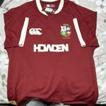 Canterbury British & Irish Lions Rugby Shirt Only Adults Red 3XL