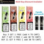 Elf Bar Prefilled Pods|Elfa Pro| 20mg Nic Salt | Elfbar Pods | 2 x packs minimum