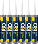 OB1 Multi-Surface Sealant Waterproof  Adhesive White, Clear & Black x  1, 6, 12