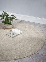 Agna Round Rug - Natural