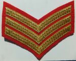 Royal Marines  Sergeants No1 Dress Chevrons