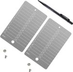 Crypto Seed Phrase Storage Steel Cards X2 – Cold Storage Backup for Bitcoin & Cr