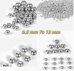Diameter Aluminum Ball 1070 Round Bead Pure Al Solid Balls  0.5 mm To 12 mm