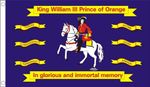 KING WILLIAM of ORANGE FLAG 5’ x 3’ Northern Ireland Irish Loyalist Ulster Order