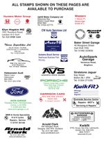 Service Book Self-inking Stamps.