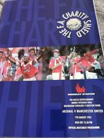 1993 Charity Shield Arsenal v Manchester United 07 August 1993