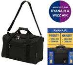 Cabin Bags Under Seat Carry On Hand Luggage Bag Fits 40x30x20 Ryanair Wizz Air