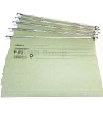 Green Hanging Suspension Files Tabs Insert Filing Cabinet Foolscap Or A4 Folders