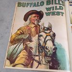 1970s Buffalo Bills Wild West Page From American Barnham Circus Programme 