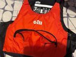 Gill 50N Buoyancy Aid Side Zip with Pockets Size M Red for Canoeing/Kayak.
