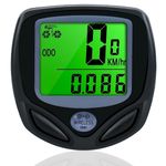 Wireless Bike Computer Speedometer Odometer LCD Cycling MTB