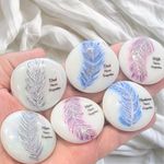 Mum Bereavement Pocket Hug Pebbles, Dad Memorial Stone Mum And Dad Memory Gift