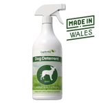 Stop Dog Deterrent Repellent Spray.  Natural - Safe. Indoor Outdoor Use 1ltr.
