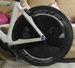 BIKE WHEEL COVERS VITESSE 2 SETS BLACK CYCLING TIME TRIAL TRIATHLON