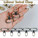 Lobster Swivel Trigger Clips Snap Hook for Bag Clasps Lobster Findings Keychain