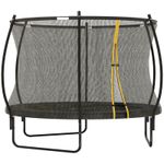 SPORTNOW 8ft Trampoline with Enclosure Net, Spring Cover, Black