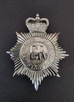 Obsolete South Wales Constabulary Helmet Plate Original British Police Badge