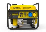 Champion 3200 Watt Portable Frame Type Petrol Generator, 224cc Engine, 12 hours