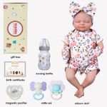 BABESIDE Skylar 17-Inch Realistic Newborn Baby Doll Lifelike Reborn Baby Dolls