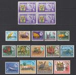 Rhodesia 1965 Independence Block of 4 + set of 14 - UM / MNH