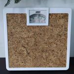 Vintage Salter Bathroom Weighing Scales Cork Dial Retro 