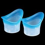 Silicone Eyewash Cup Soft Eyes Cleaner Eye Bath Cup  Precision Fitting Eye