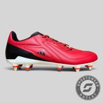 UK 9 - adidas RS-15 SG Rugby Boots - Red/Black (IF0528)
