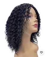 Anna & Sam 100% Short Curly Brazilian Remy Human hair 12'