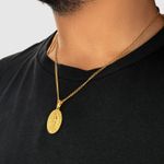 Virgin Mary Christian/Catholic Religious Jesus Christ Necklace/Pendant 18k Gold