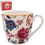 Breakfast Mug W.Morris Anthina Floral Fine China Tea Ceramic Large Cup Drinkware