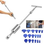 Car Paintless Dent Removal Kit Slide Hammer with 18Pcs Dent Puller Tabs Tools UK